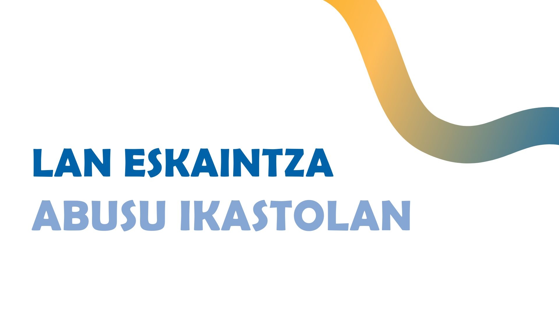 Lan eskaintza